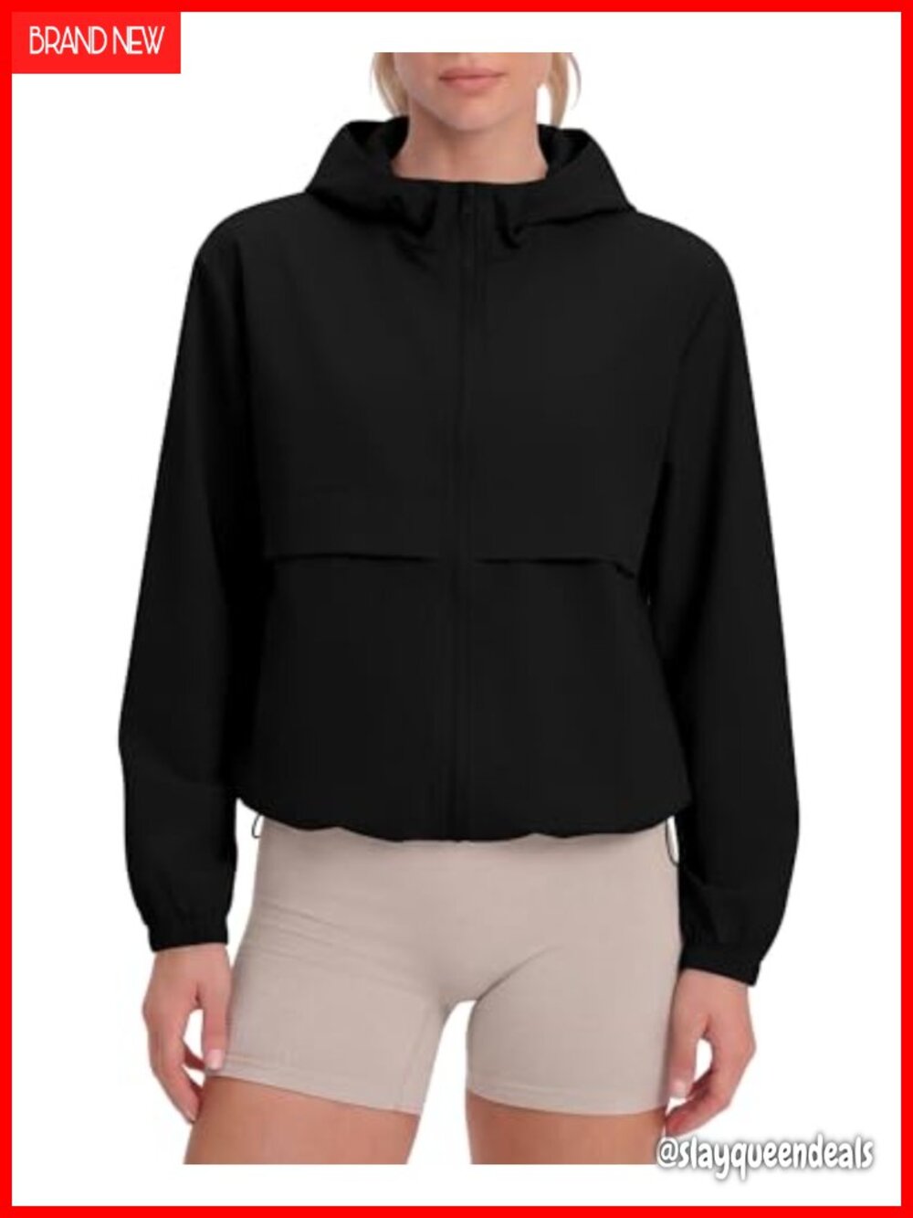 Womens Lightweight Full Zip Athletic Hoodie Long Sleeve Workout Jacket